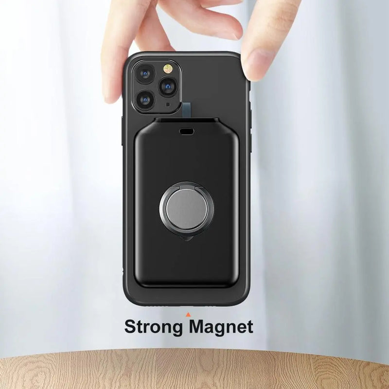 Ultra-Slim Magnetic Wireless Power Bank Gadget-4