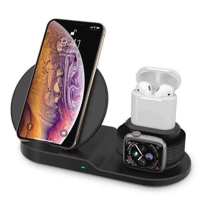 Dock Station Wireless Fast Charger Gadget-4