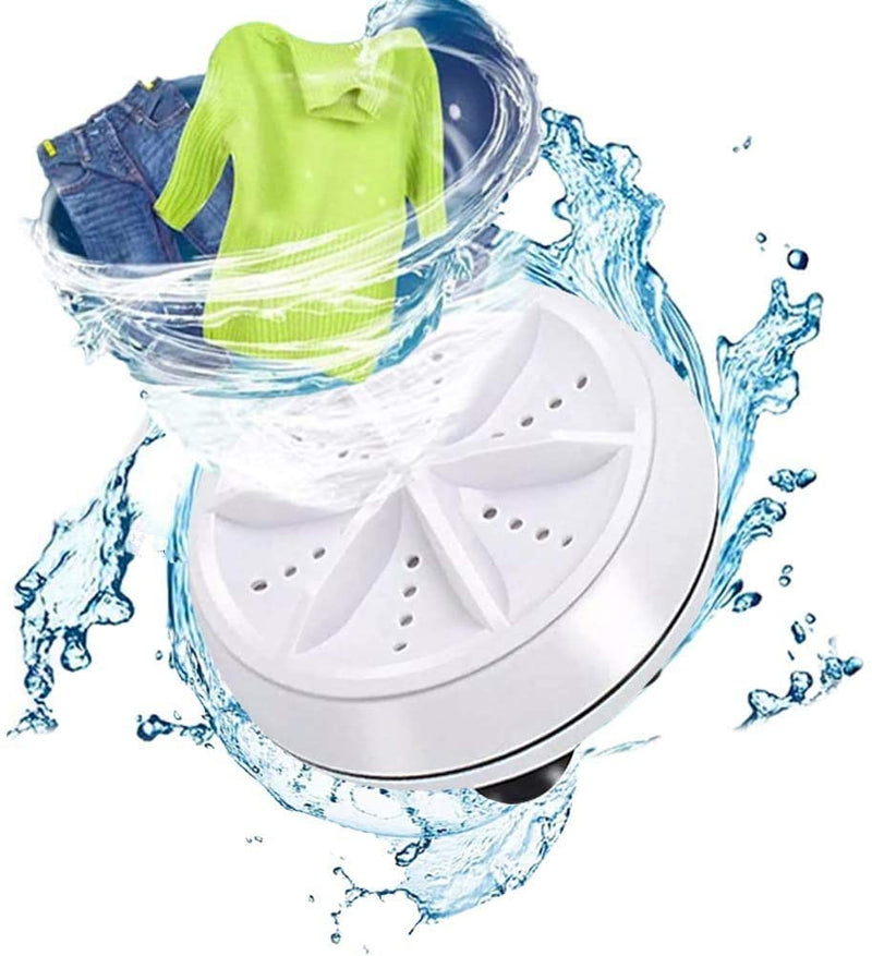 2 in 1 Portable Mini Ultrasonic Washing Machine - Madigy