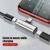 2-in-1 Dual-Port Headphone Charger Adapter Gadget-4