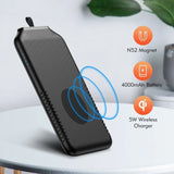 Ultra-Slim Magnetic Wireless Power Bank Gadget-4