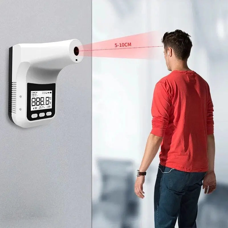 Wall Mounted Infrared Digital Thermometer Gadget-4