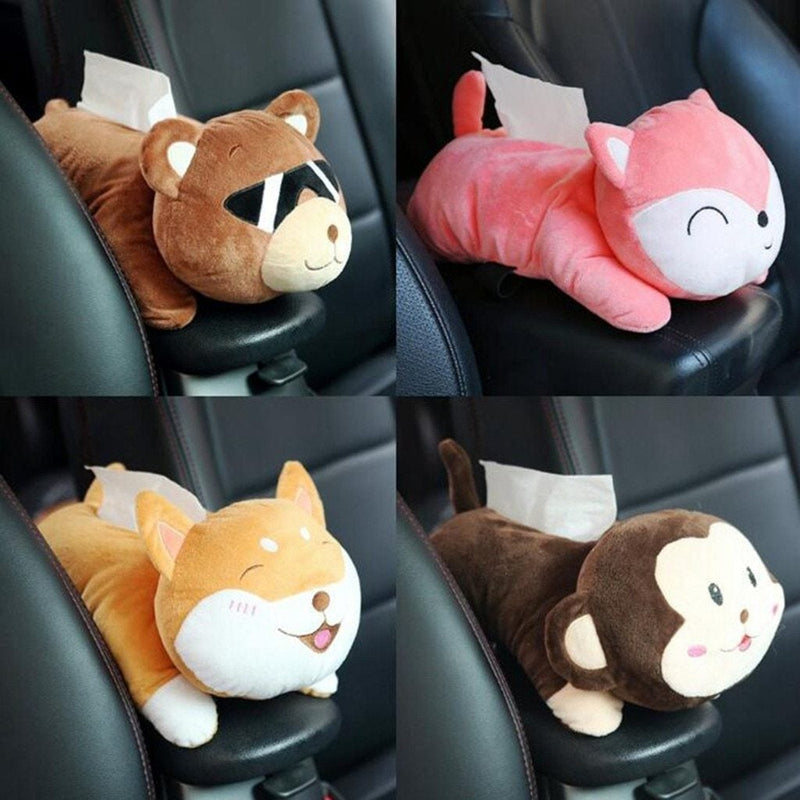 Funny Hanging Monkey Tissue Holder Car Accessories-4